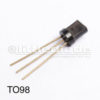 2N5027 Transistor Silicon Si-NPN 30V 0,7A 0,32W TO-98 case