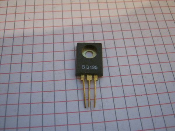 BD195 Transistor Silicon Si-NPN 40V 6A 65W TO-M13 case