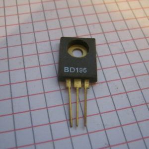 BD196 Transistor Silicon Si-PNP 40V 6A 65W TO-M13 case