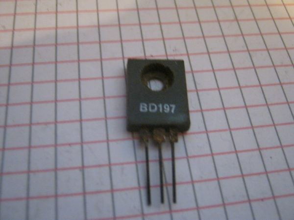 BD197 Transistor Silicon Si-NPN 55V 6A 65W TO-M13 case