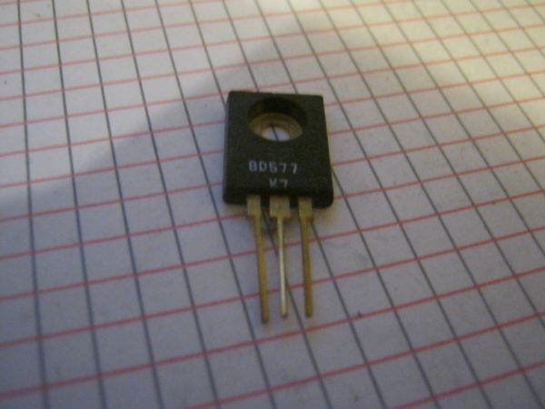 BD577 Transistor Silicon Si-NPN 60V 3A 30W TO-M13 case