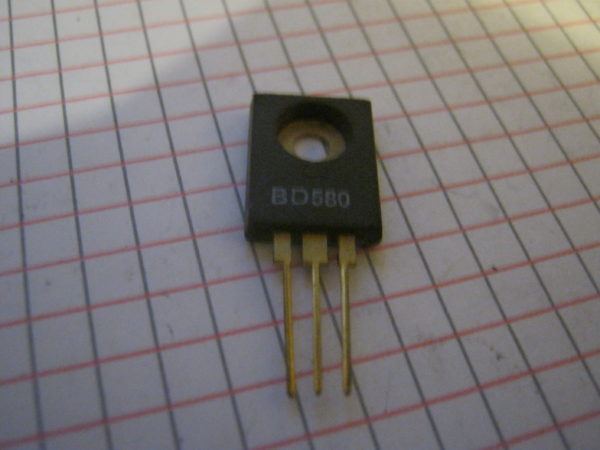 BD580 Transistor Silicon Si-PNP 80V 3A 30W TO-M13 case
