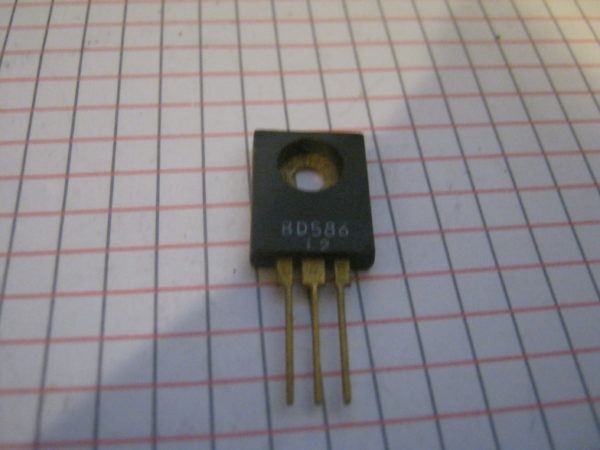 BD586 Transistor Silicon Si-PNP 45V 4A 42W TO-M13 case