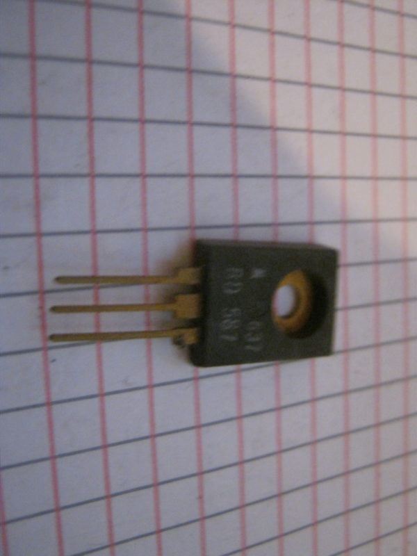 BD587 Transistor Silicon Si-NPN 60V 4A 42W TO-M13 case