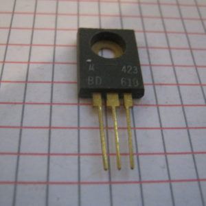 BD610 Transistor Silicon Si-PNP 80V 10A 90W TO-M13 case