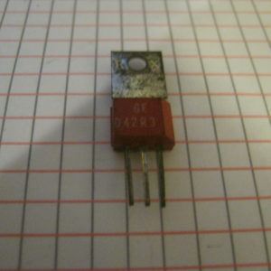 D42R3 Transistor Silicon Si-NPN  250V 1A 15W TO-202 case