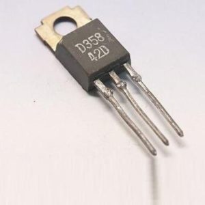 2SD358 Transistor Silicon Si-NPN 130V 0,8A 10W TO-220A case