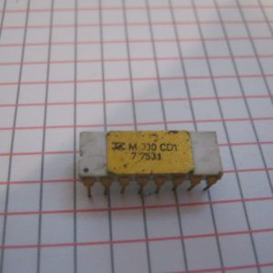 M330CD1 Ceramic Gold  IC/CI  DIP-16 Circuito integrato – Integrated circuit