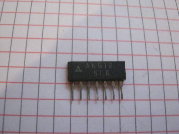 AN612 IC/CI SIP-7  Circuito integrato – Integrated circuit