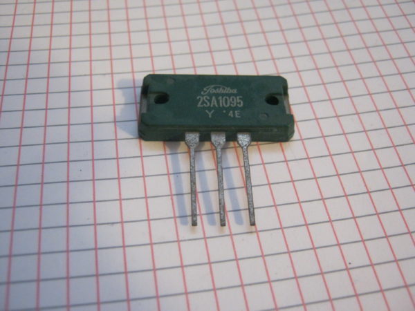 2SA1095 Transistor Silicon Si-PNP 160V 15A 150W MT-200 case