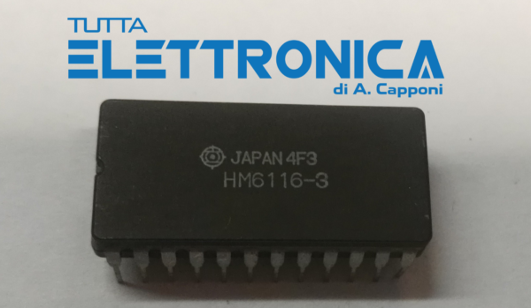 HM6116 Ram Statica IC/CI DIP-24  Circuito integrato – Integrated circuit
