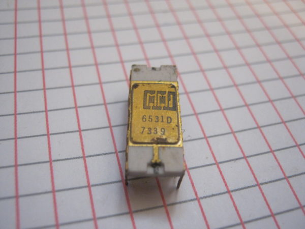 6531 Ceramic Gold IC/CI DIP-16 Circuito integrato – Integrated circuit