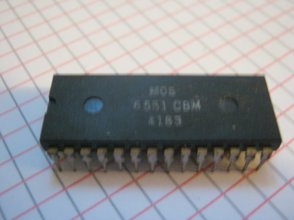 6551 IC/CI DIP-28  Circuito integrato – Integrated circuit