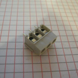 Morsetto C.S. 3 pin passo 5,80 mm