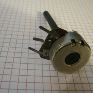 Potenziometro 1K Logaritmico 6mm Metallo NOS