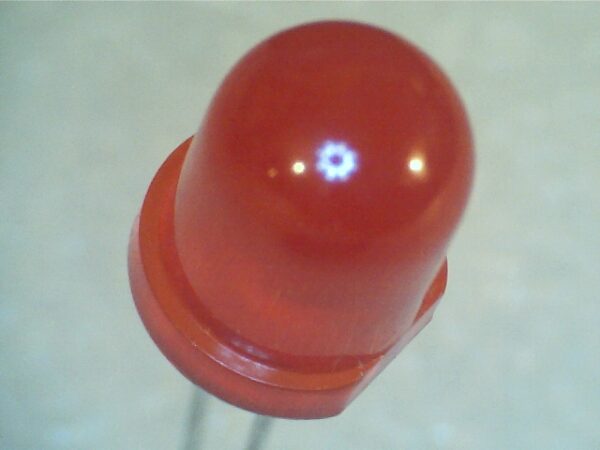 Led Rosso 8mm Lampeggiante