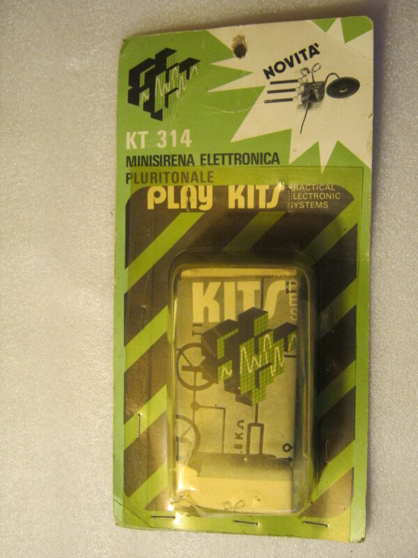 PLAY KITS KT314 Minisirena Elettronica Pluritonale ( Vintage )