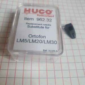 Puntina Giradischi HUCO 962 per Ortofone LM5/LM20/LM30 ( 1,1/2-2,1/2 grams )