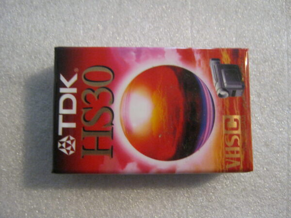Video Cassetta VHSC TDK HS30  30 Minuti