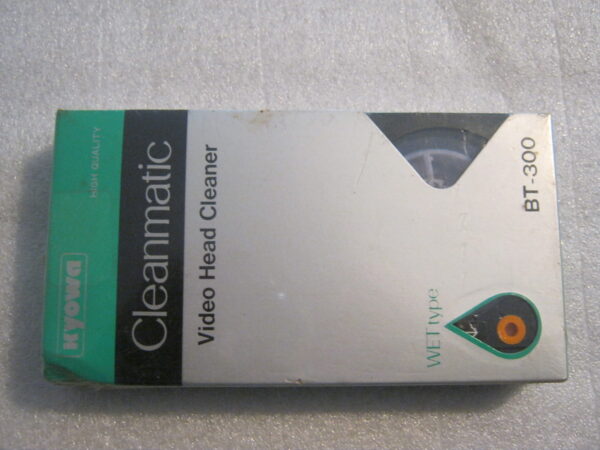 Video Cassetta PULISCITESTINE BETAMAX KYOWA BT-300 CLEANMATIC Video Head Cleaner