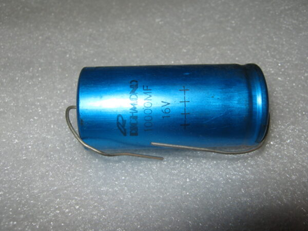 Condensatore Elettrolitico 10000uF 16V Assiale