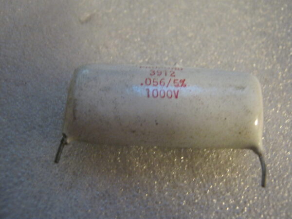 Condensatore Poliestere 56nF 1000V Radiale ( Vintage )