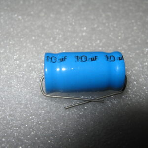 Condensatore Elettrolitico non Polarizzato 10uF 100V Assiale