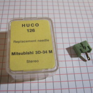 Puntina Giradischi HUCO 126 per Mitsubishi 3D-34 M