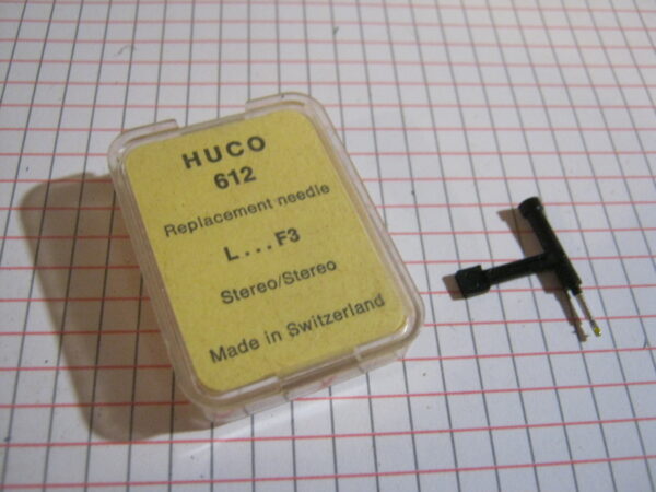 Puntina Giradischi HUCO 612 per Lesa F3