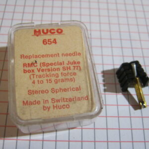 Puntina Giradischi HUCO 654 per RMC ( Special Juke Box Version SH77 ) 4-15 grams