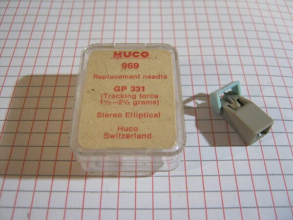 Puntina Giradischi HUCO 969 GP 331 ( 1,1/2-2,1/2 grams )