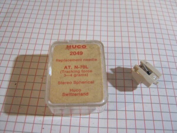 Puntina Giradischi HUCO 2049 per Audio Tecnica AT. N-70L ( 3-4 grams )