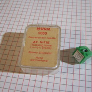 Puntina Giradischi HUCO 2050 per Audio Tecnica AT. N-71E ( 1,1/2-2,1/2 grams )