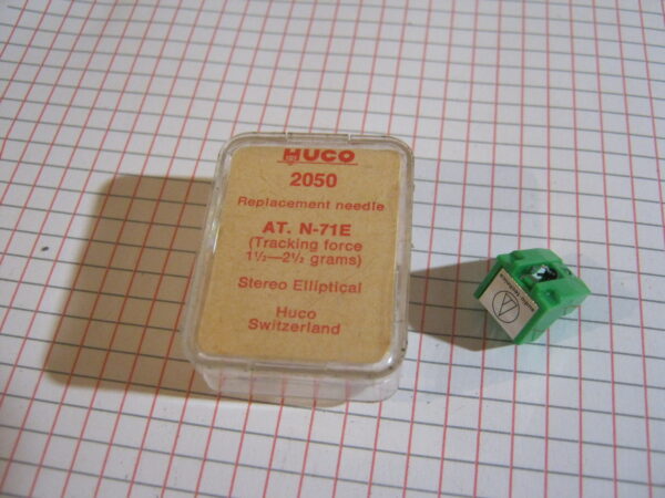Puntina Giradischi HUCO 2050 per Audio Tecnica AT. N-71E ( 1,1/2-2,1/2 grams )