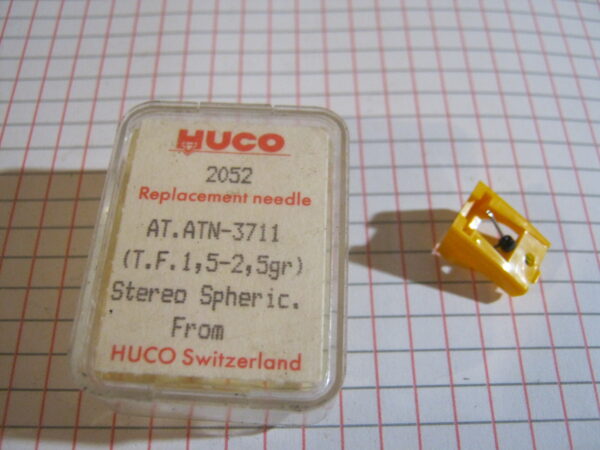 Puntina Giradischi HUCO 2052 per Audio Tecnica AT. ATN-3711 ( 1,5-2,5 grams )