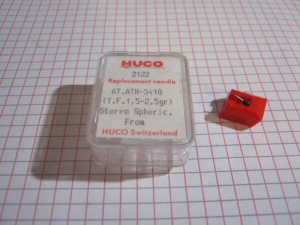 Puntina Giradischi HUCO 2122 per Audio Tecnica ATN-3410 ( 1,5-2,5 grams )