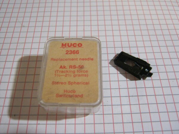 Puntina Giradischi HUCO 2366 per Akai RS-50 ( 1,1/2-2,1/2 grams )
