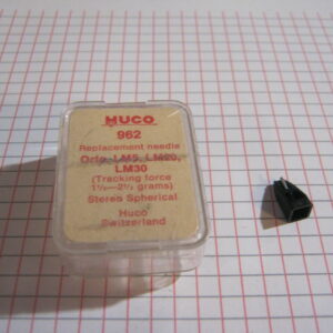 Puntina Giradischi HUCO 962 per Ortofone LM5/LM20/LM30 ( 1,1/2-2,1/2 grams )
