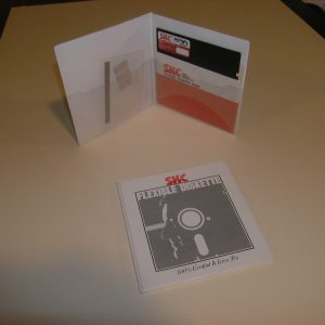 Floppy Disk 5,25″ Double Sided – Double Density 48 TPI Plastic Box ( conf. 2 pezzi )