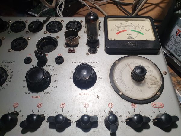 Valvola 6TE9 Triode-Hexode (Fivre)