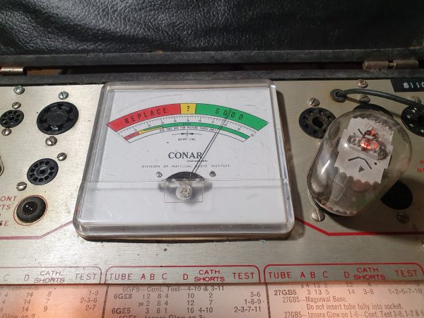 Valvola 6GE5 Beam Power Pentode Tube ( General Electric )