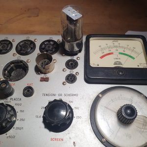 Valvola 6SQ7GT Two Diode-Triode Tube ( Marconi Italiana) NOS