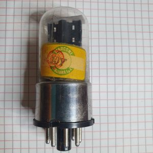 Valvola 6SQ7GT Two Diode-Triode Tube ( Marconi Italiana) NOS