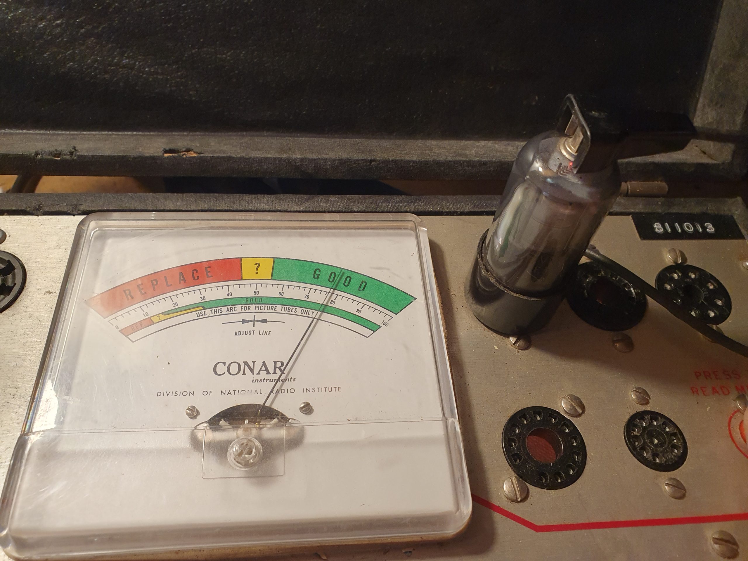 Valvola 12A8GT Pentagrid Converters ( Heptode ) Tube ( Fivre )