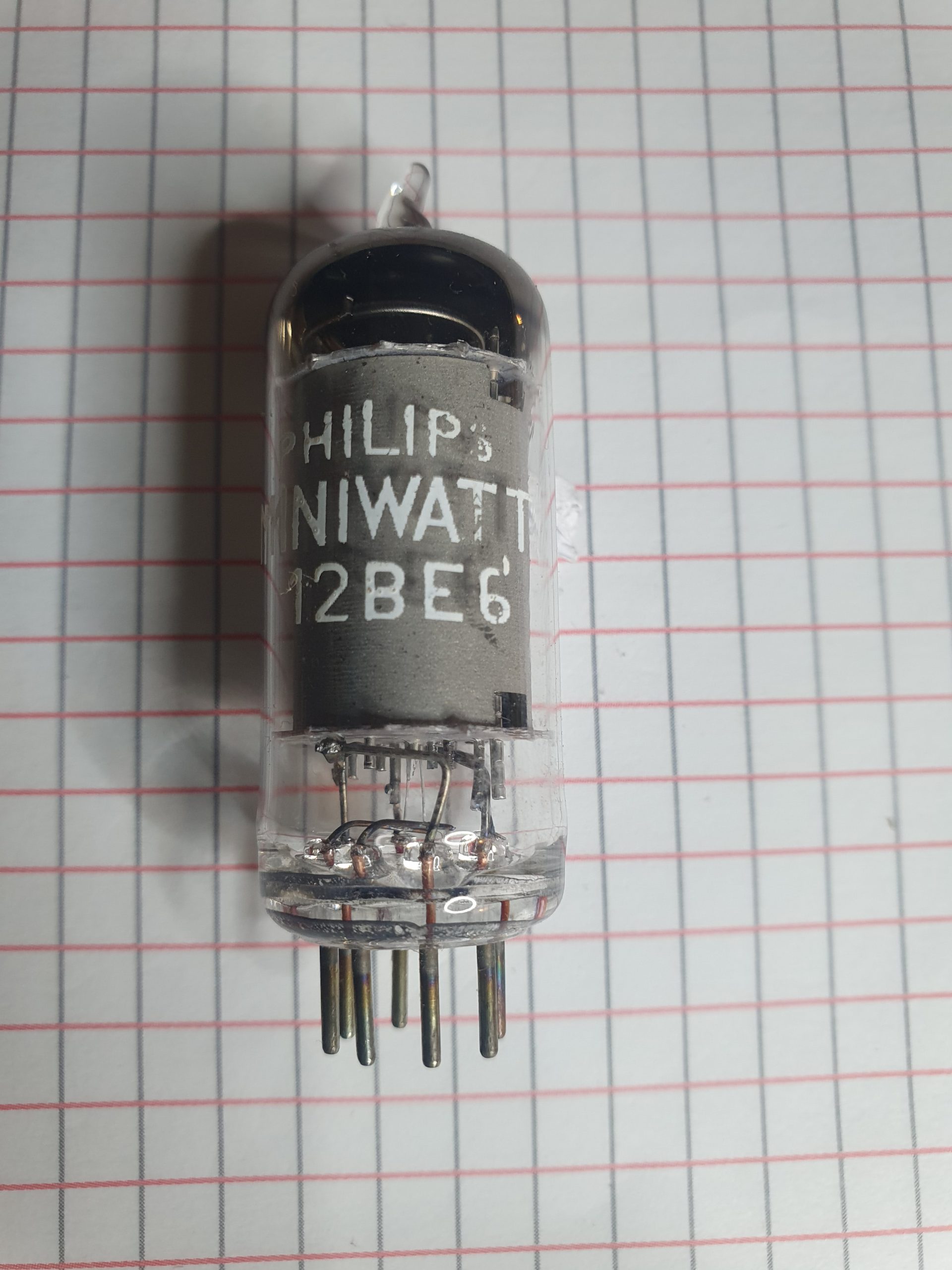 Valvola HK90 / 12BE6 Heptodo ( Philips ) NOS