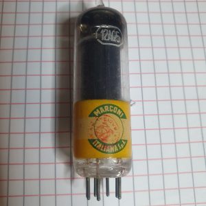 Valvola 12AQ5 Beam Power Tetrode Tube ( Marconi Italiana ) NOS