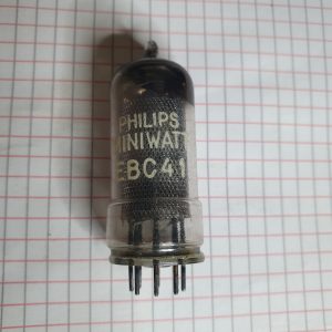 Valvola EBC41 Double Diode – Triode Tube ( Philips ) NOS