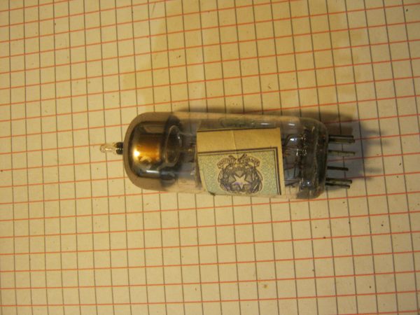 Valvola 6CY7 Double Triode Tube ( General Electric ) NOS