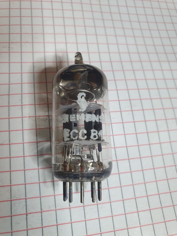 Valvola ECC81 Double  Triode Tube ( Philips / Siemens ) NOS