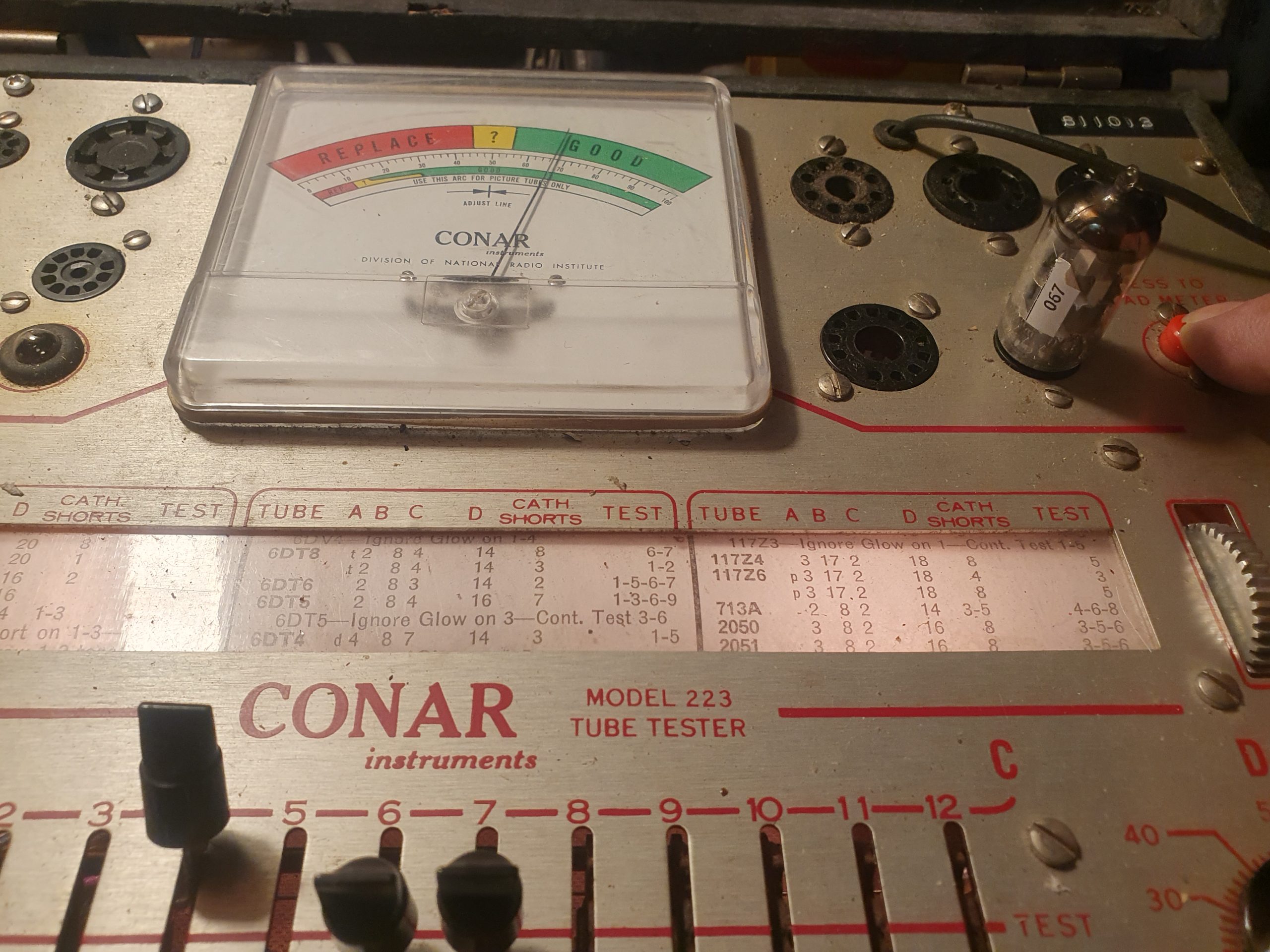 Valvola ECC88 Double Triode Tube ( Philips )